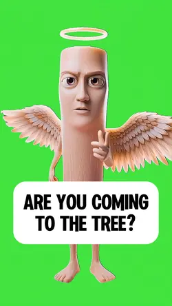 Coming to the tree