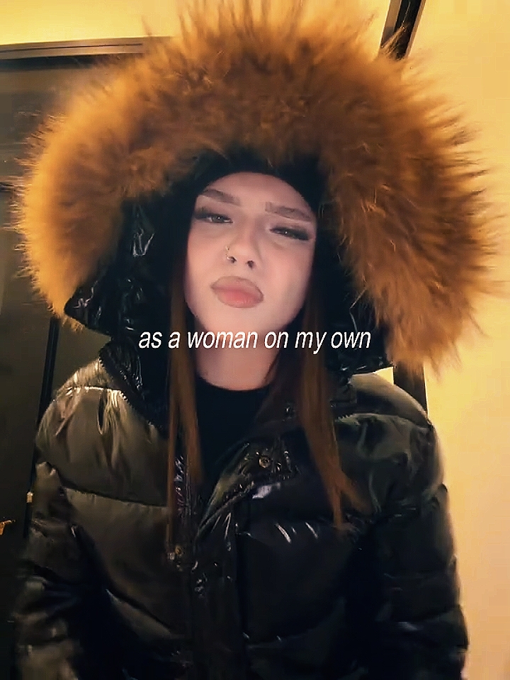 as a woman