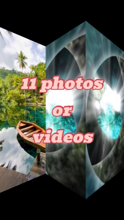 11 fotos ou vídeos 