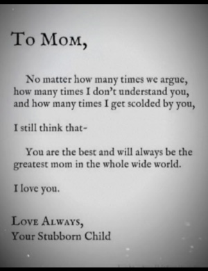 Te amo mamá ❤️