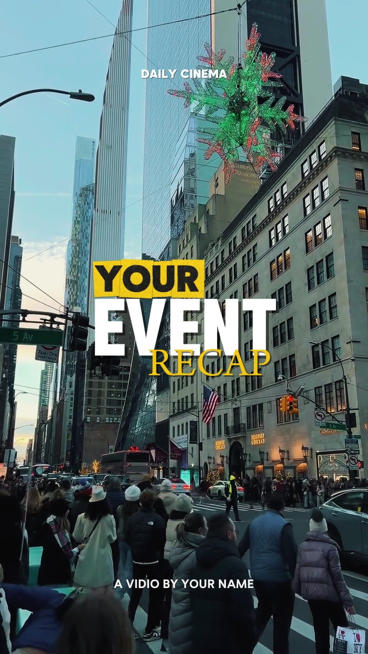 YOUR EVENT RECAP