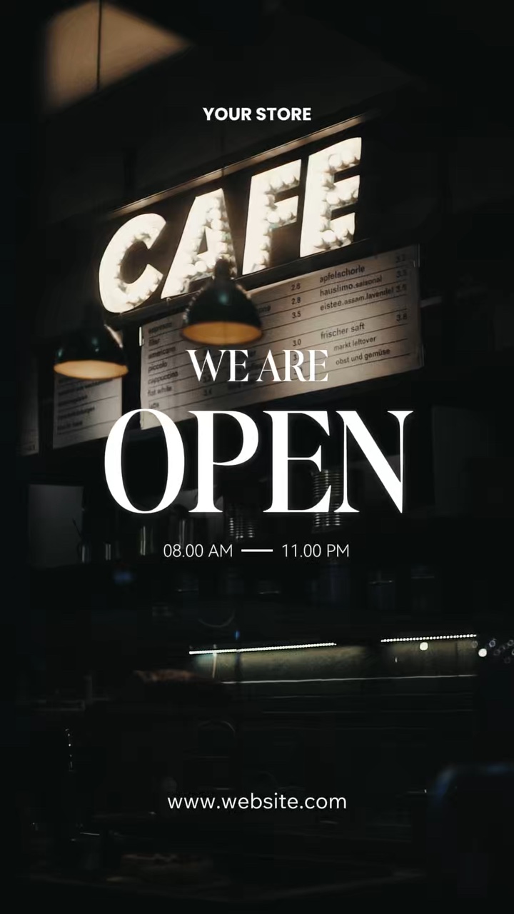 We Are Open