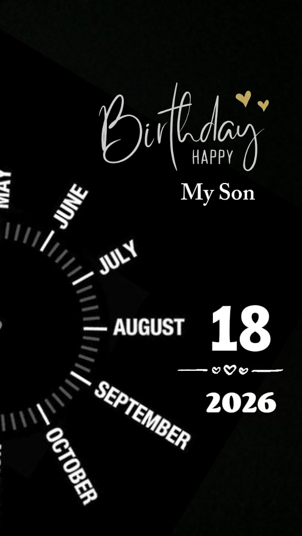 Birthday son