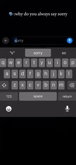 sorry...