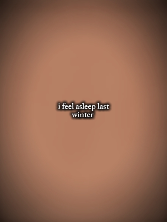 Me siento dormido