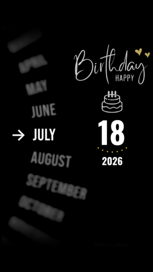 HBD 18 DE JULHO DE 2026
