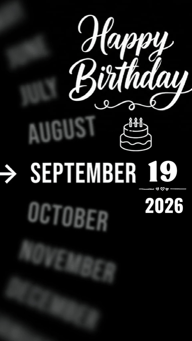 ANIVERSÁRIO IRMÃO 19 DE SETEMBRO