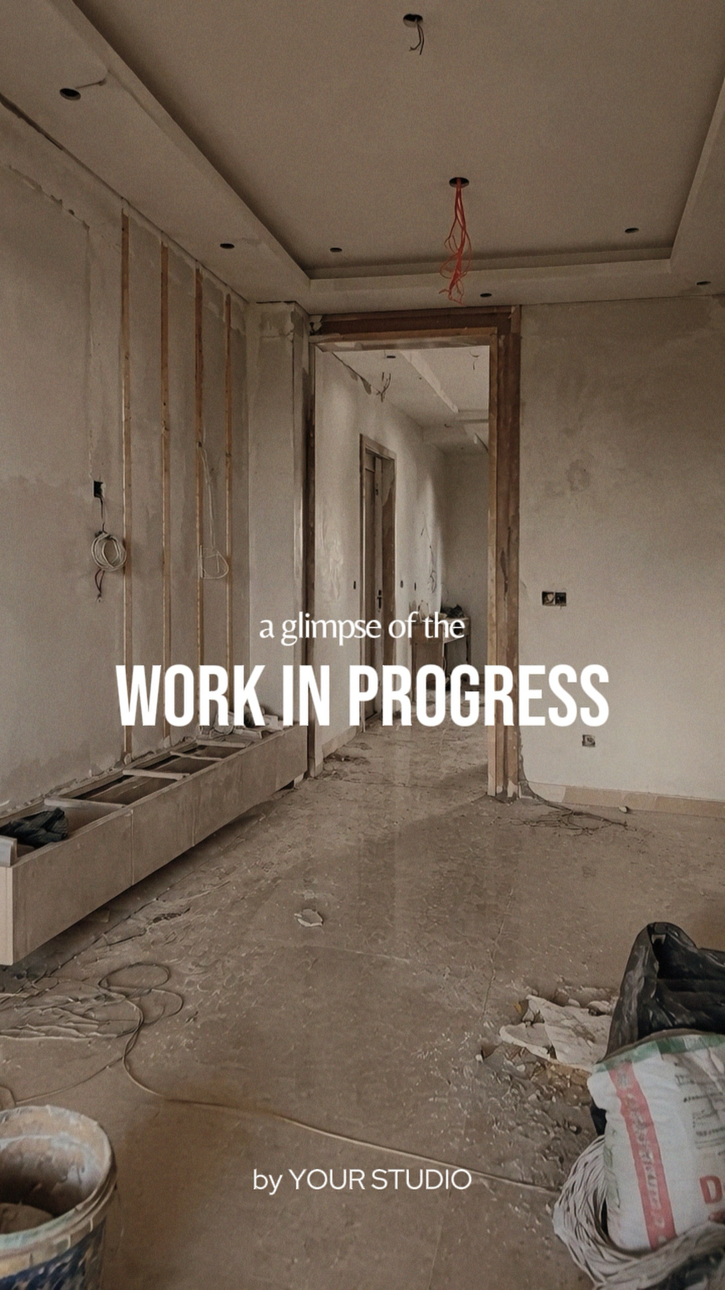 Trabalho em andamento 