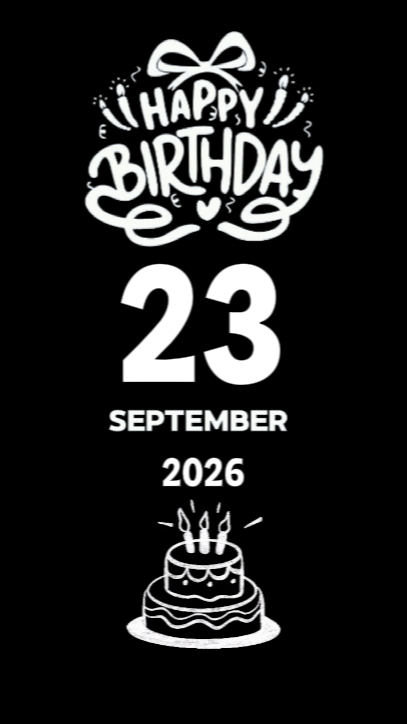 Feliz cumpleaños para ti 