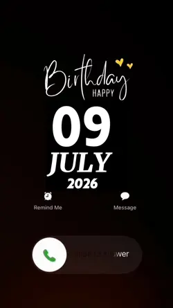 Hbd 09 July 2026 