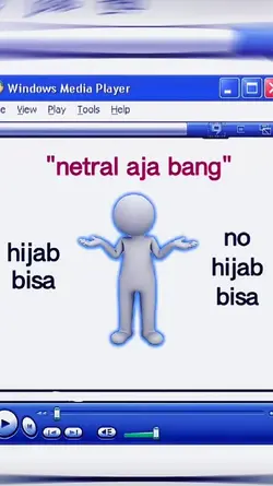 hijab bisa, no hijab