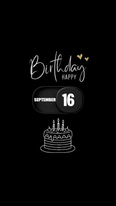 16 September HBD 
