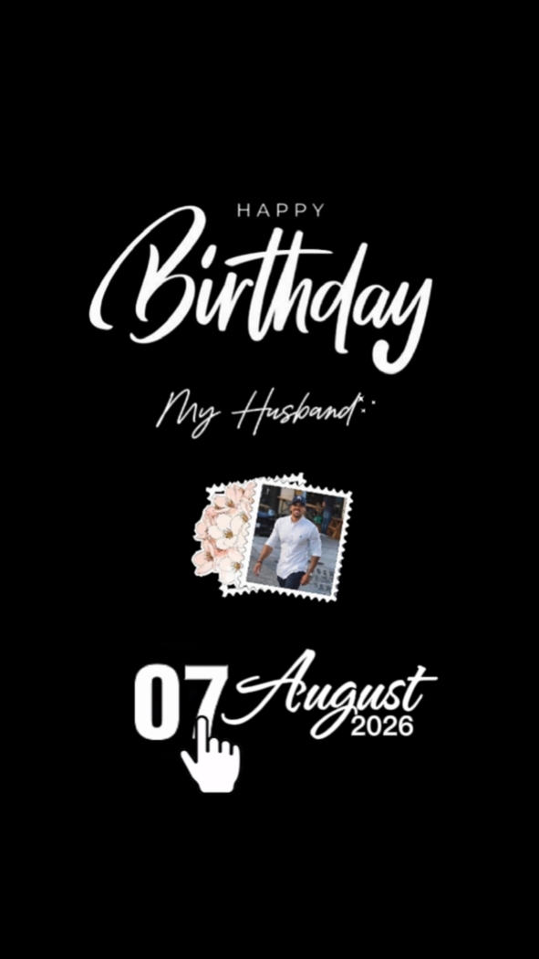 Birthday My Husband