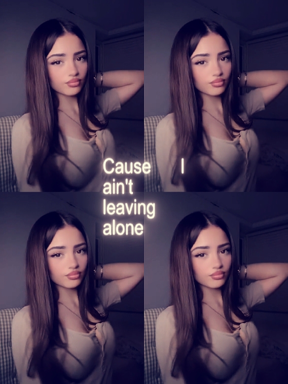 cause i ain't.