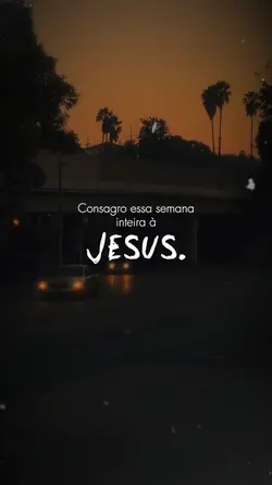 Consagro essa semana