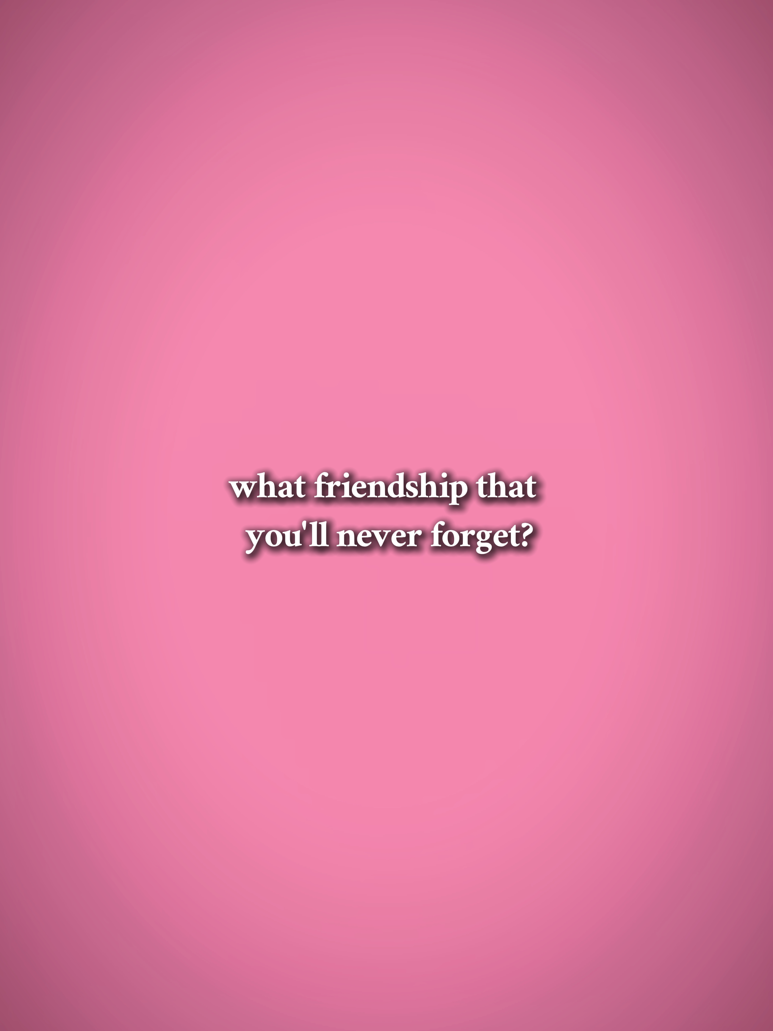 friendship 