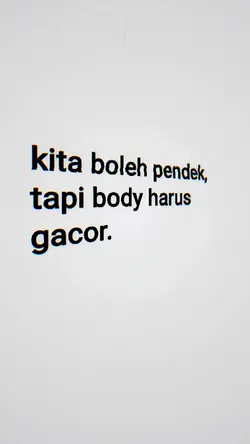 kita boleh pendek