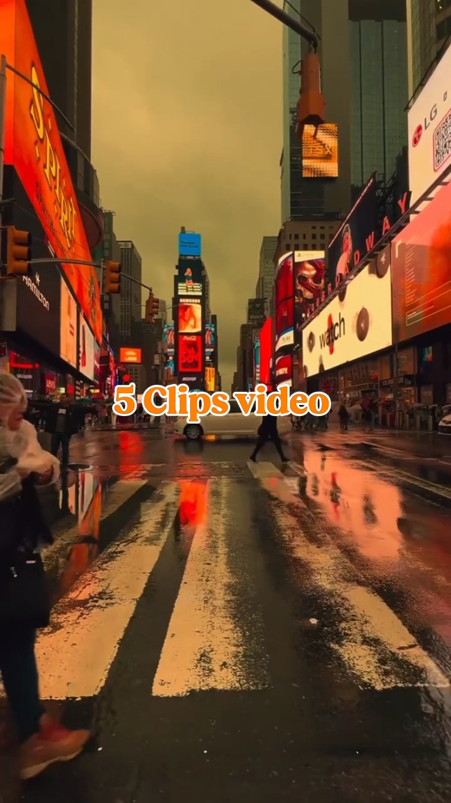 VÍDEO DE 5 CLIPES 