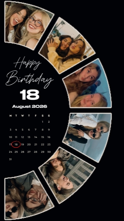 Birthday 18 August 
