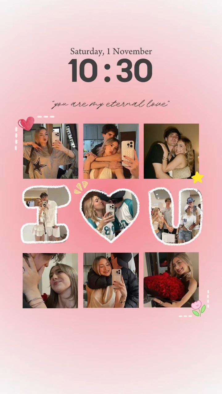Wallpaper Pink Love