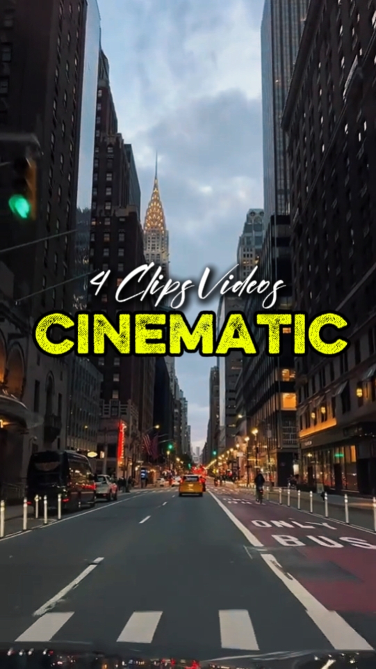 4 Clips Cinématique 