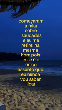 saudades