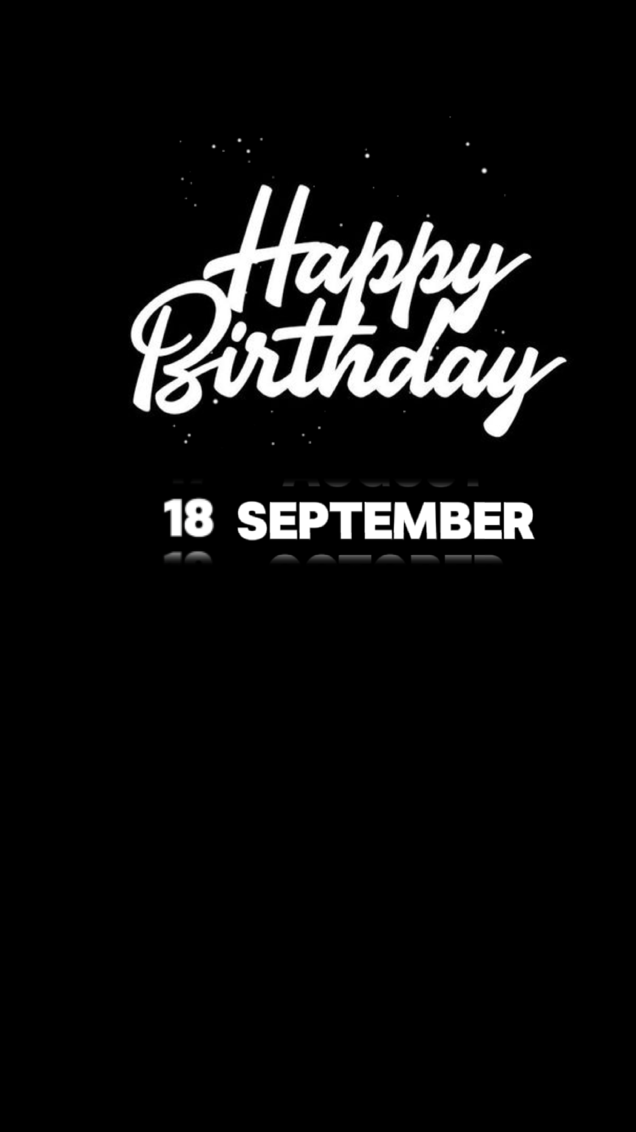 HBD 18 September