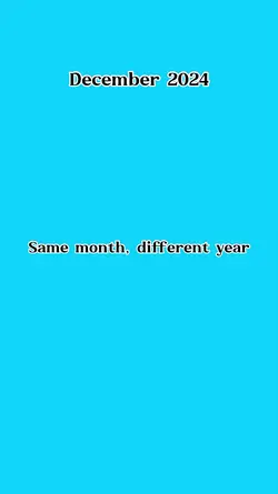 same month