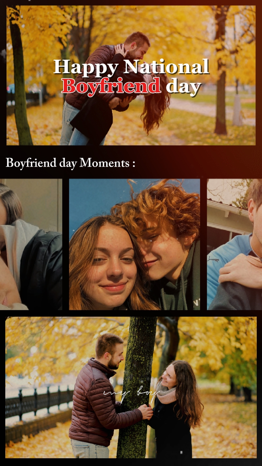 Boyfriend Day. 