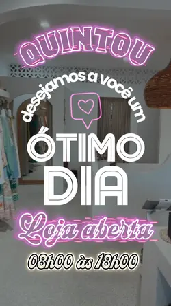 Quintou loja aberta 