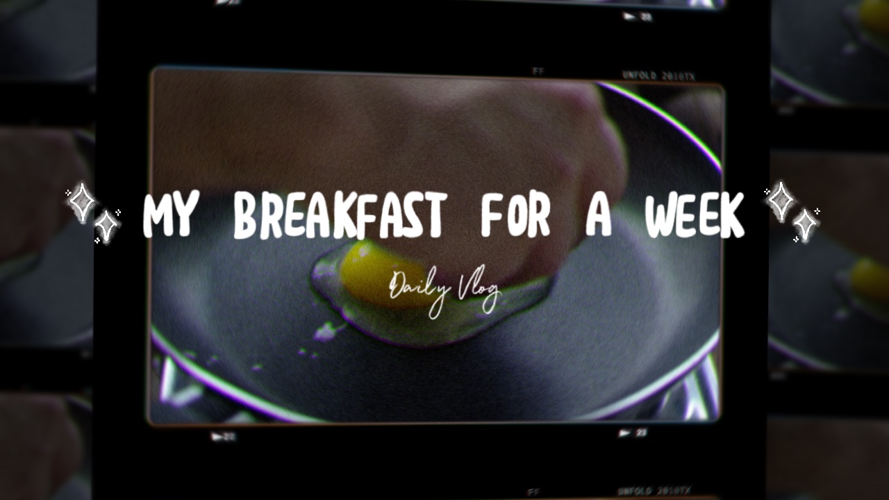 Intro for Food Vlog