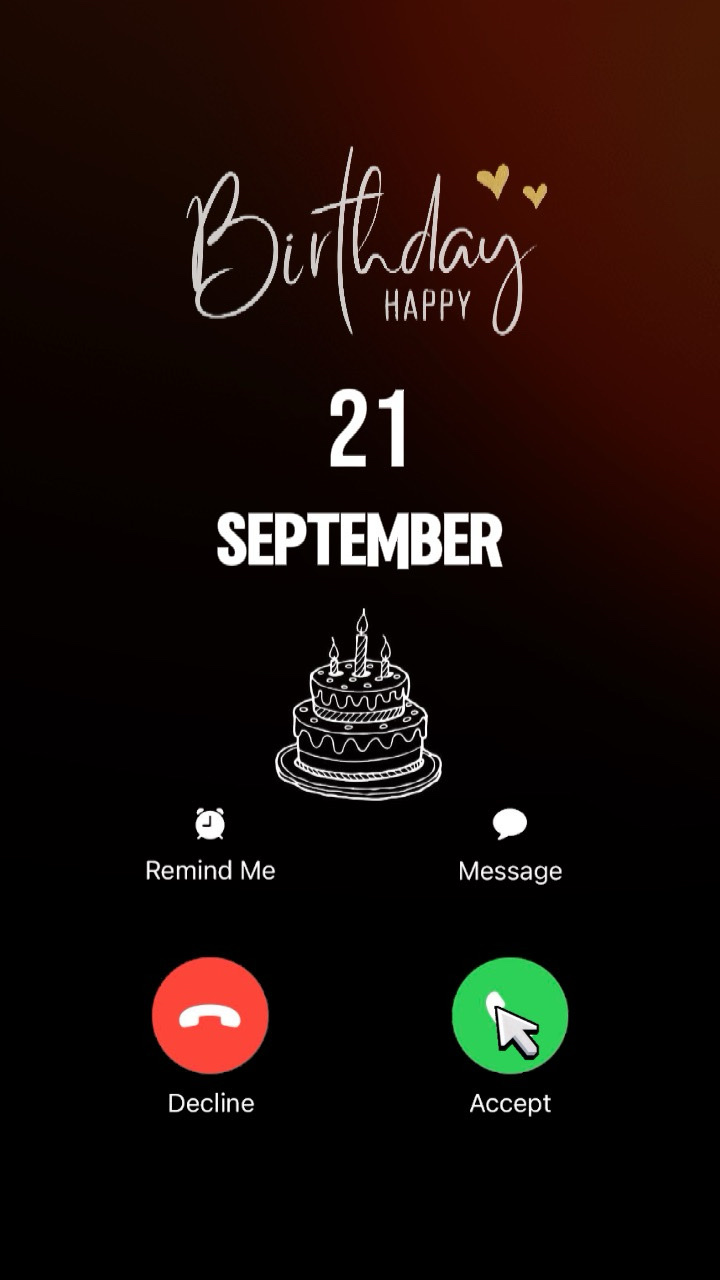 21 SEPTEMBER BIRTHDY