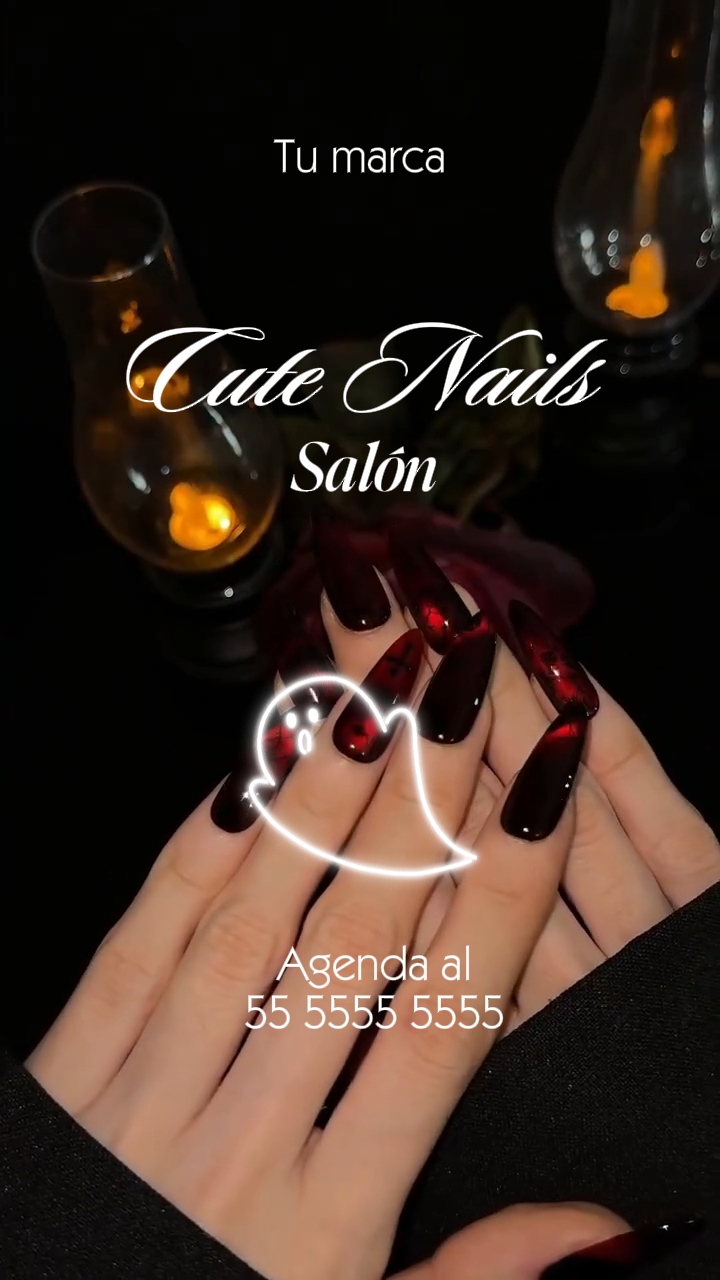 Uñas halloween 