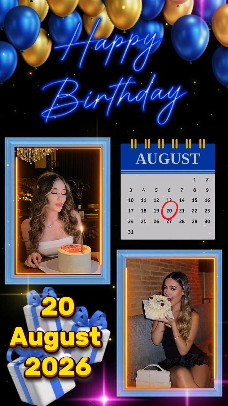 HBD 20 août 2026