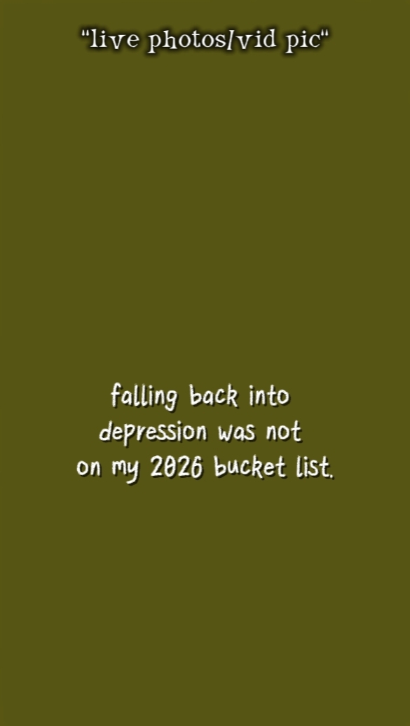 NOT IN MY BUCKETLIST