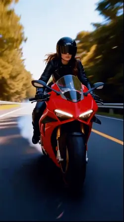 Motorcycle Couple 