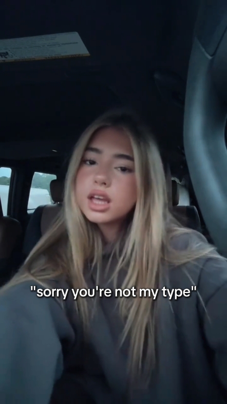 sorry, not my type