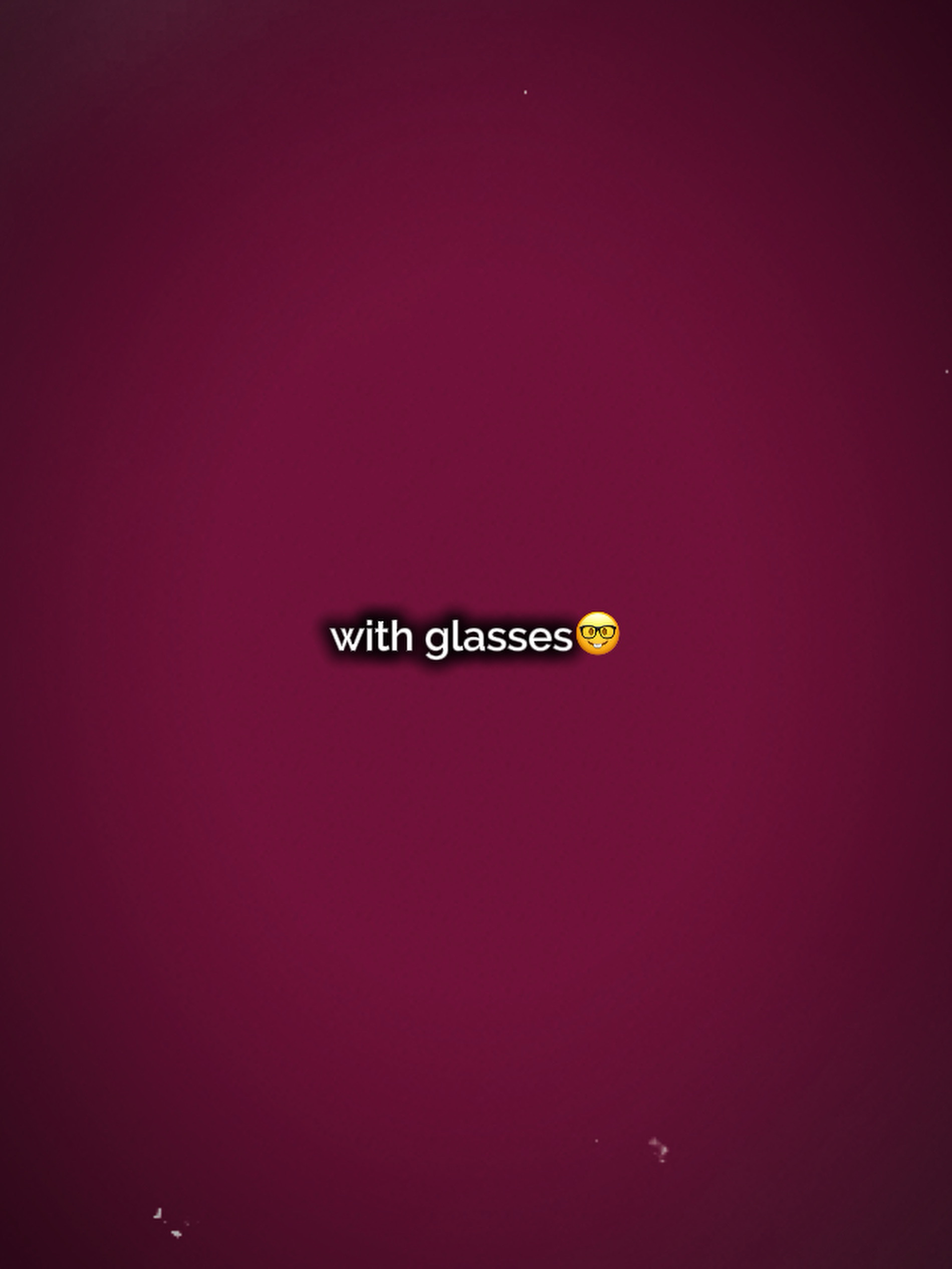Sans lunettes