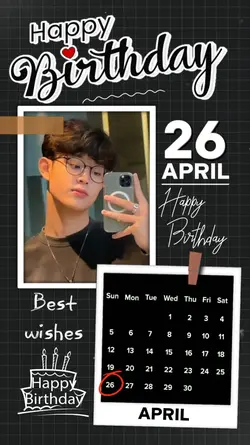 HBD 26 APRIL 2026