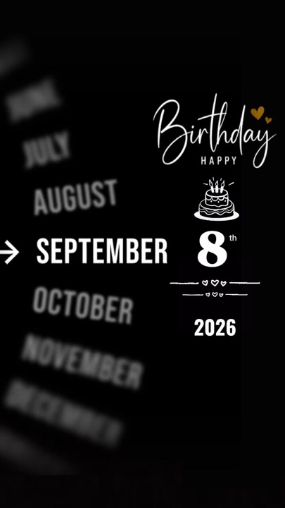 CUMPLEAÑOS 8 DE SEPTIEMBRE