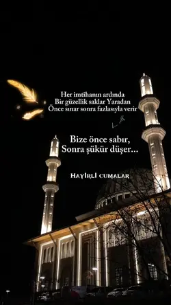 cuma şablonu.