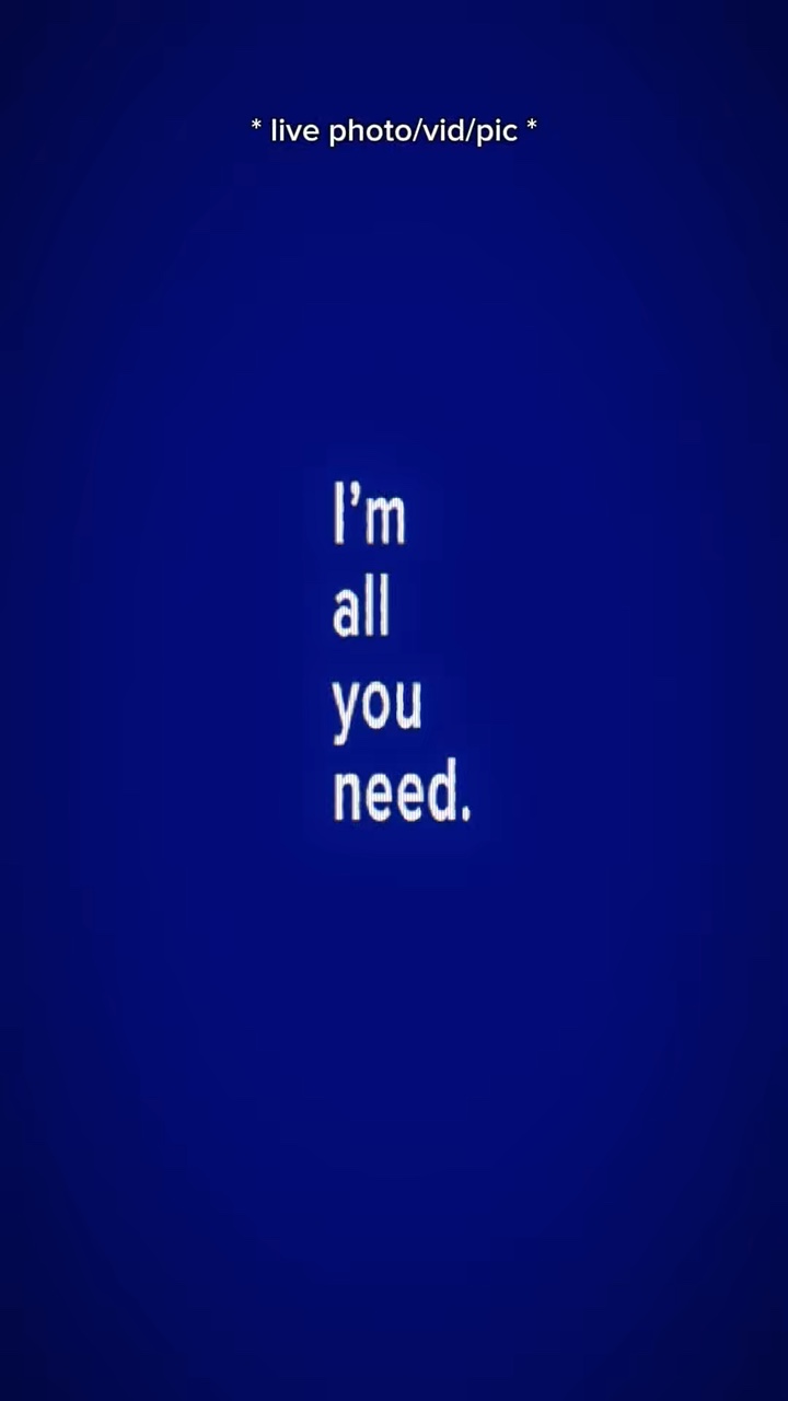 Im all you need