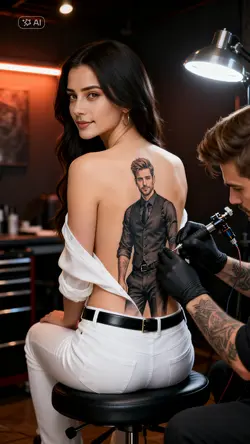 ai boy tattoo trend