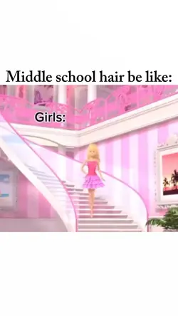 hair be like: