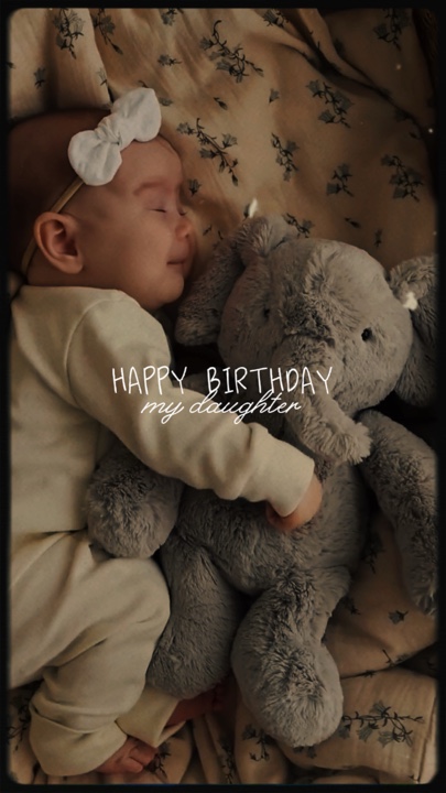 Birthday my daughter