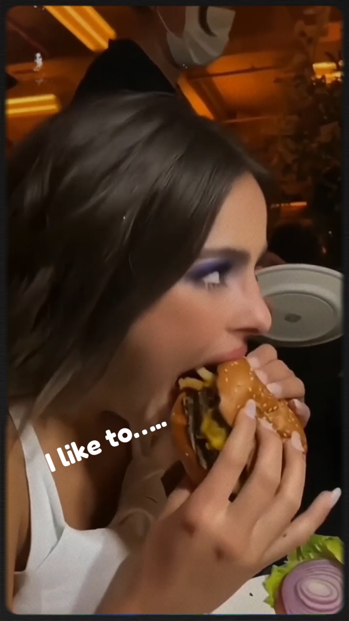 I like to eat