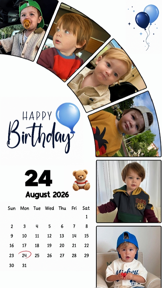 BDAY SON 24 AUGUST 