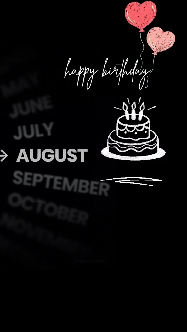 CUMPLEAÑOS AGOSTO 