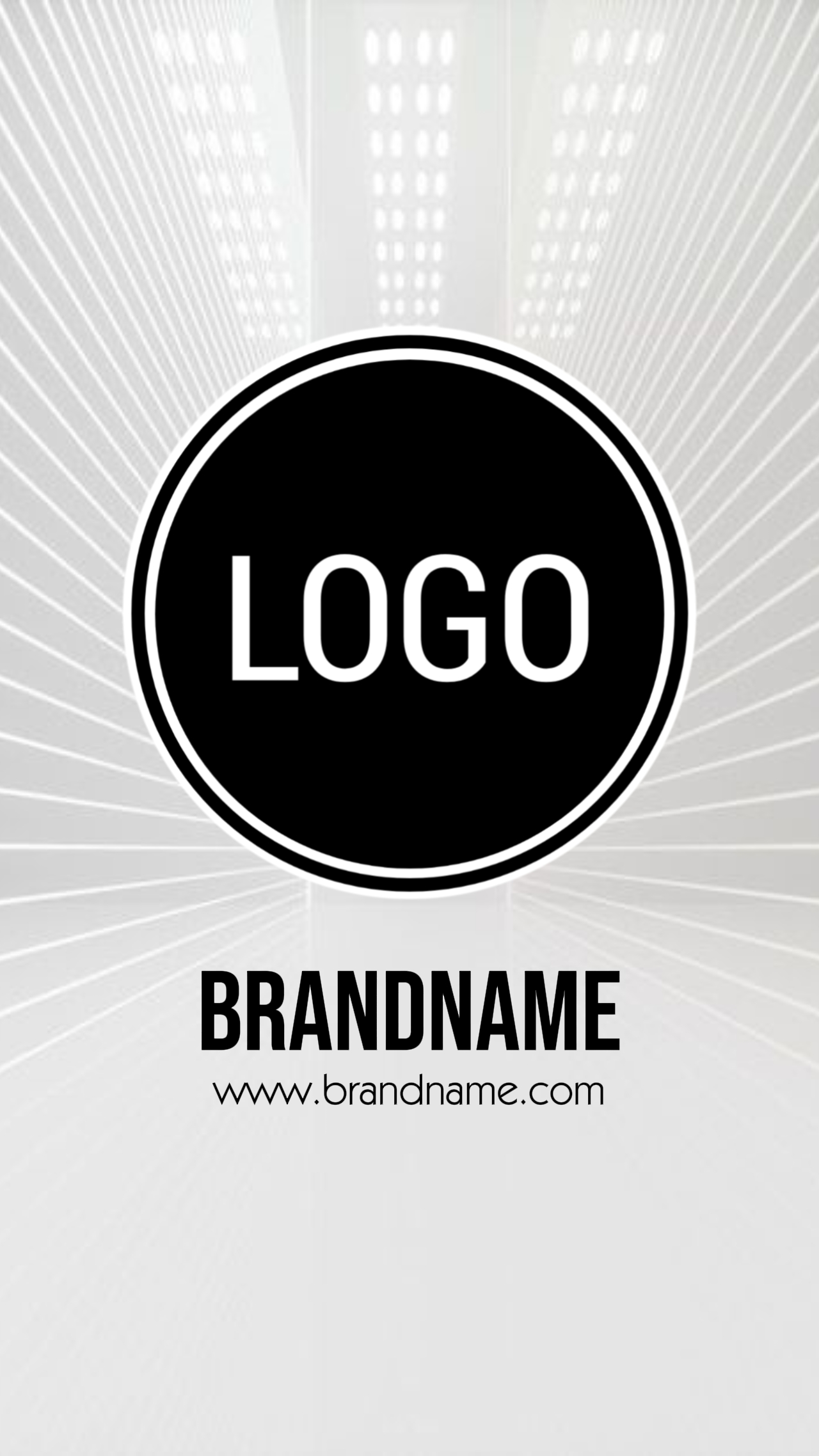 Intro ng puting logo