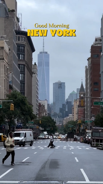 Selamat pagi New York